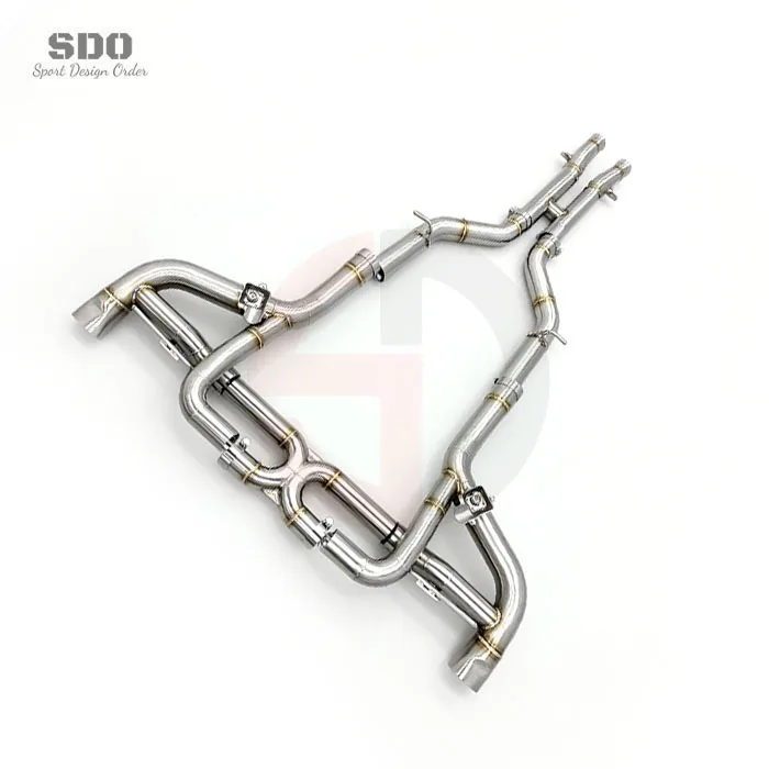 

High-Flow Stainless Steel OEM Valve Style Catback Exhaust System for Mercedes-Benz AMG GTS/GT C190 X290 4.0T 2015 New