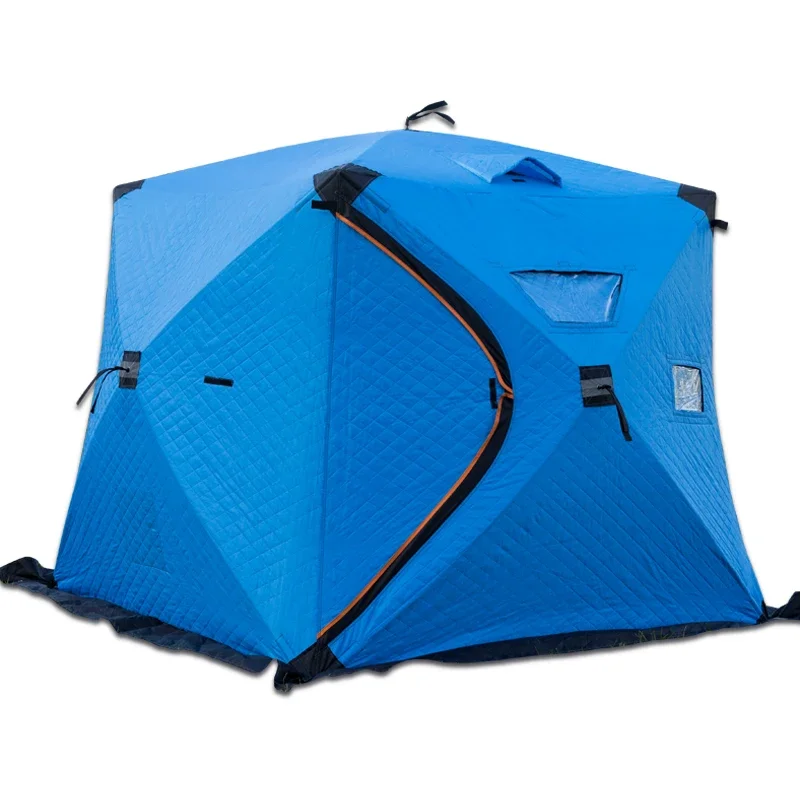 New Full Thermal Large 5 Sided Winter Ice Fishing Tent For Fishing Bivy/sauna/winter Camping Ice Shelter