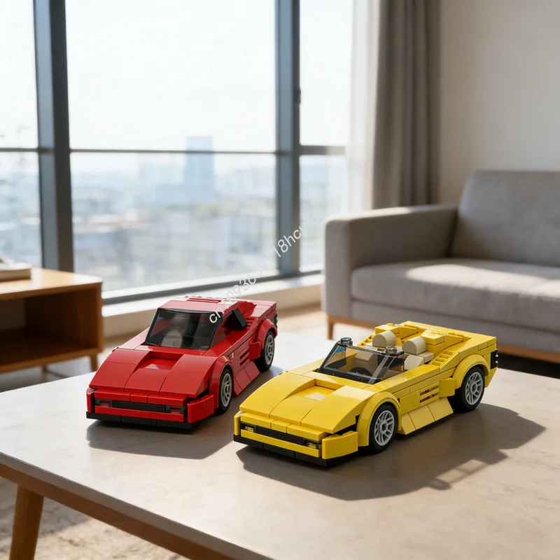 

Набор конструктора MOC City Champions: Желтый Конь Тестароссо, 271 деталь, модель для сборки, игрушка, строительные блоки, рождественский подарок, креативная идея для самостоятельной сборки