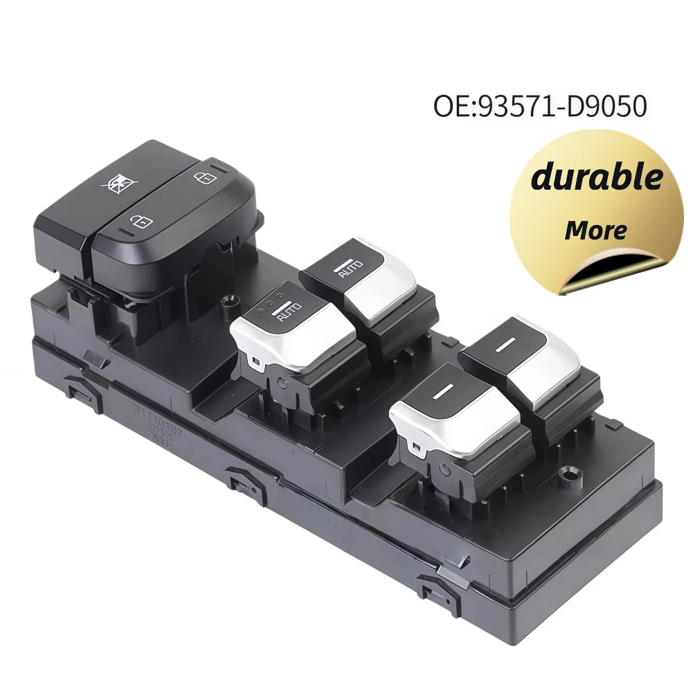 For KIA 2015-2019 Left Side Power Window Switch Replacement Matching OEM 93571-D9050 Performance Parameters