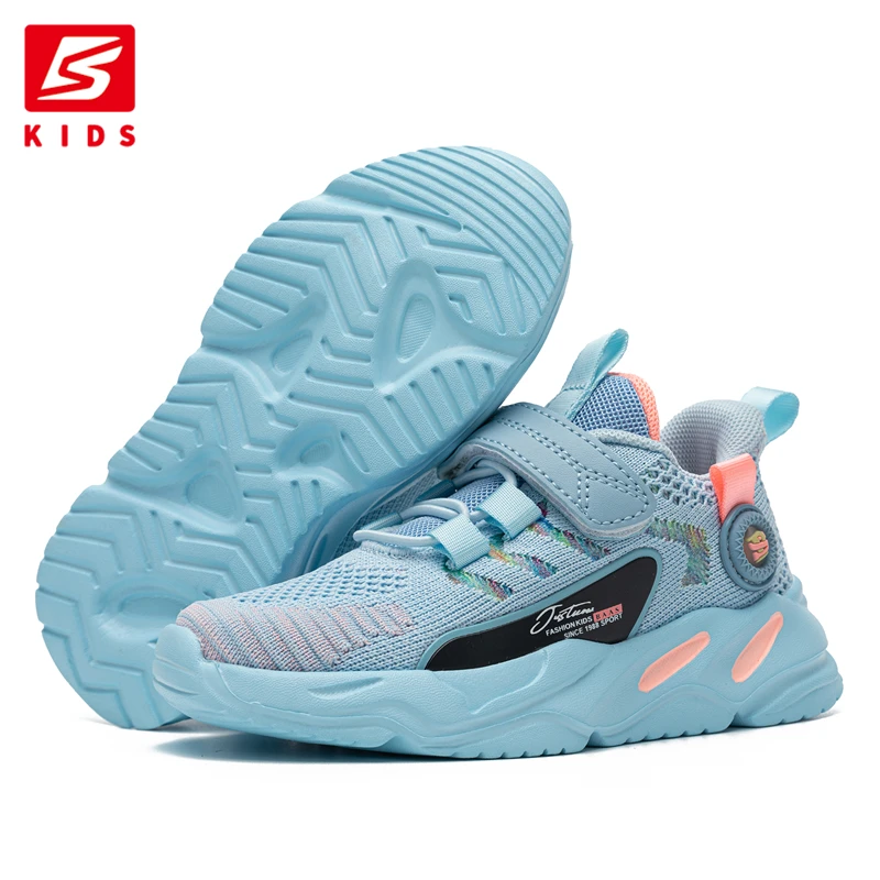 Baasploa New LED Kids Shoes Boys and Girls Casual Mesh Lightweight Children\'s Running Shoes Breathable Mesh Sneakers 26-31 size
