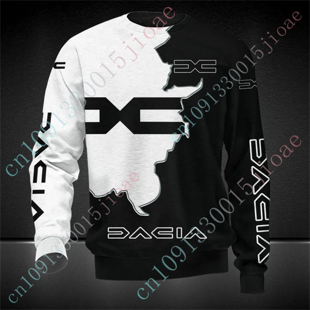 Dacia T Shirt For Men Women Harajuku O Neck Long Sleeve Anime Oversized T-shirt Casual Sweatshirt Unisex Clothing Custom Logo