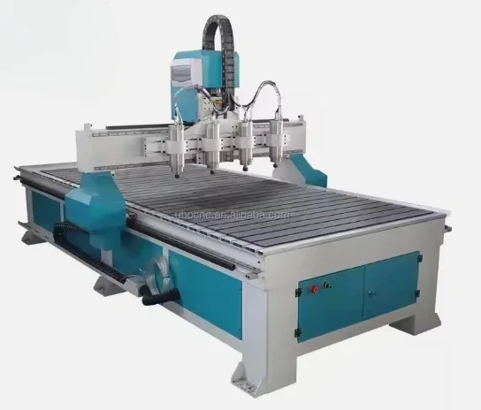 UBO one head four spindle other woodworking machinery Wood Router 1325 1530 3 Axis Atc Machine