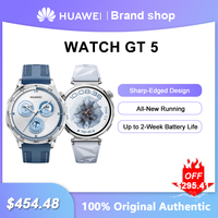 Huawei WATCH GT 5 Smart Watch 1.43 Inches AMOLED Color Screen Fitness Tracker Health Monitor Sport Watch 2-Week Battery Life