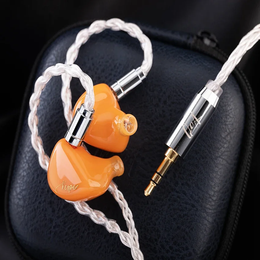 Kinera QOA Vesper 2 2nd 1BA+1DD Hybrid Driver Headset HIFI DJ Monitor Hifi Music Audiophile In Ear Bass Earphone Earbuds