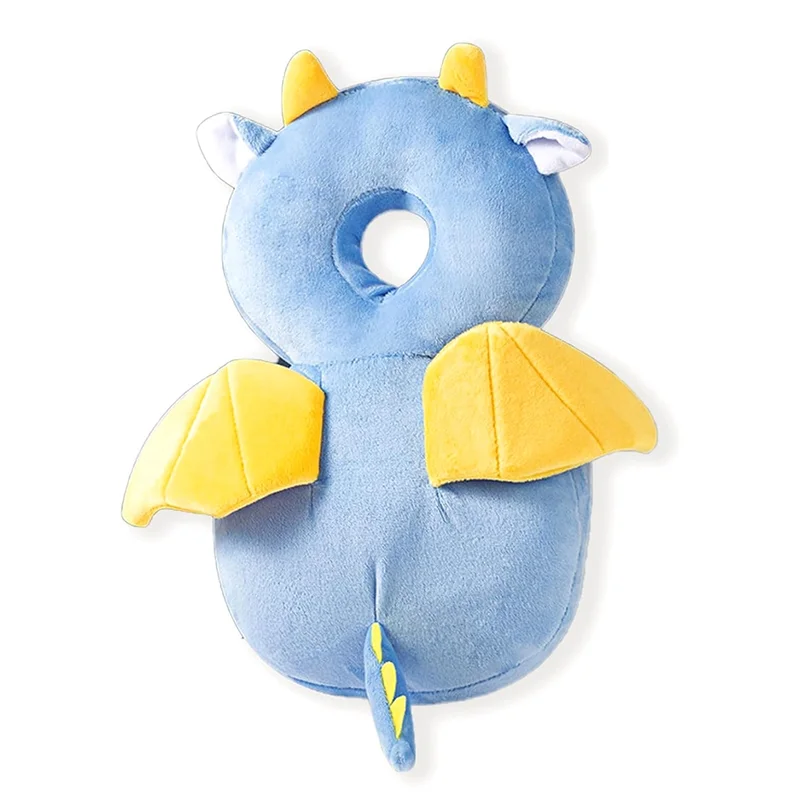 

ODIES-Blue Protection Pillow PP Protection Pillow Walkers Protective Safety Pad Backpack, Adjustable Fall Pillow Backpack For Cr