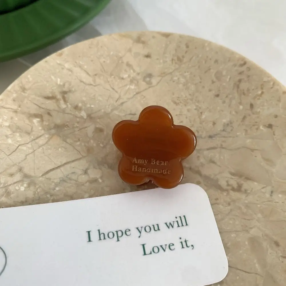 

Acetic Acid Hairpin Flower Hair Clip Love Small Grab Clip Heart Hair Clip Bangs Clip Geometry Acetate Mini Hair Claw Girls