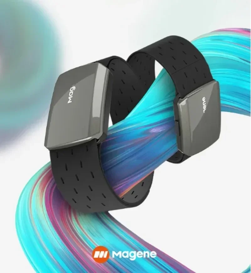 Magene Heart Rate Armband Monitor Dual Mode Bluetooth ANT H803 Sensor Arm Wrist Strap Fitness Heartbeat Tracker Health Exercise