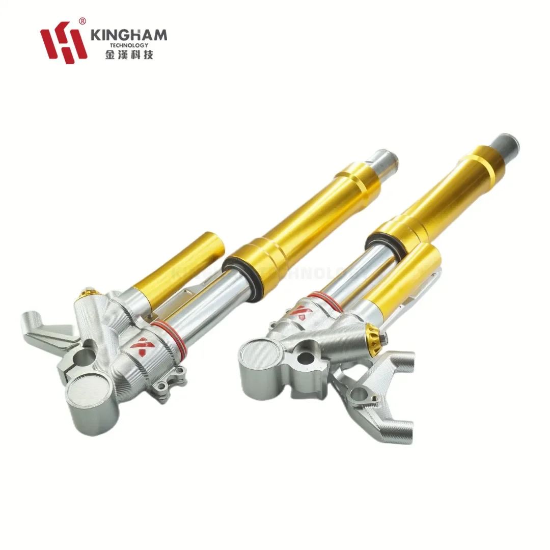 CNC Front Shock Absorber For Motorcycle Applicable For Aprilia SR MAX250 Factory Wholesale OEM ODM Suspension System