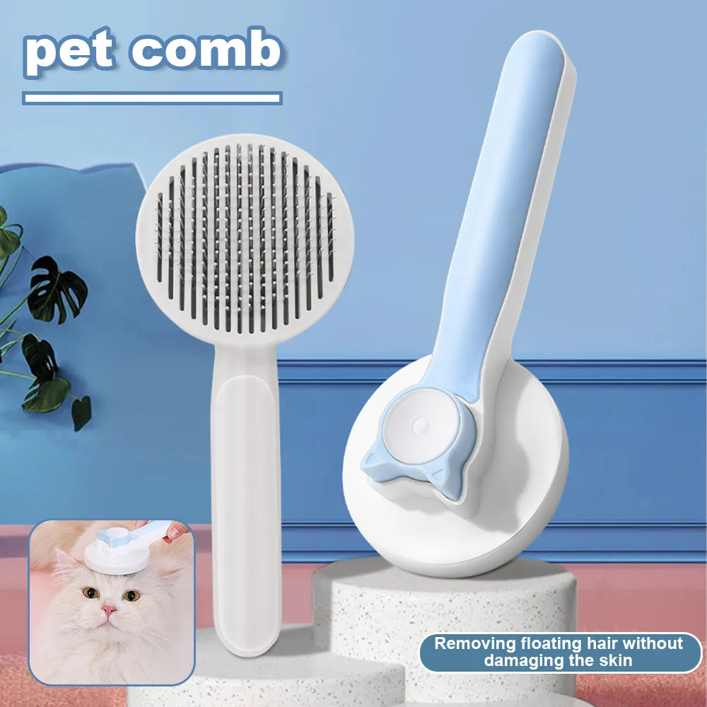 

250 Massage Points Pet Comb Professional Pet Grooming Comb For Pet Rabbits