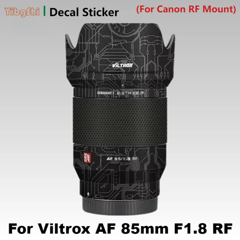 For Viltrox AF 85mm F1.8 RF (For Canon RF Mount) Decal Skin Camera Lens Sticker Vinyl Wrap Film Coat AF85 85 1.8 F/1.8 STM ED IF