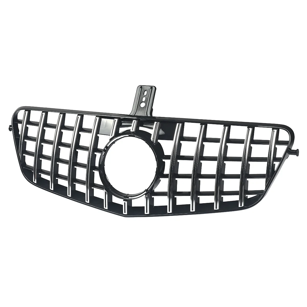 Black & Chrome Sedan Grill  for Mercedes Benz E Class AMG GT Panamericana W212 Grille 2009 2010 2012 2013 W212 Accessories