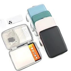 Waterproof Zipper Leather Bag For iPad Mini 7 2024 Mini A17 Pro 8.3