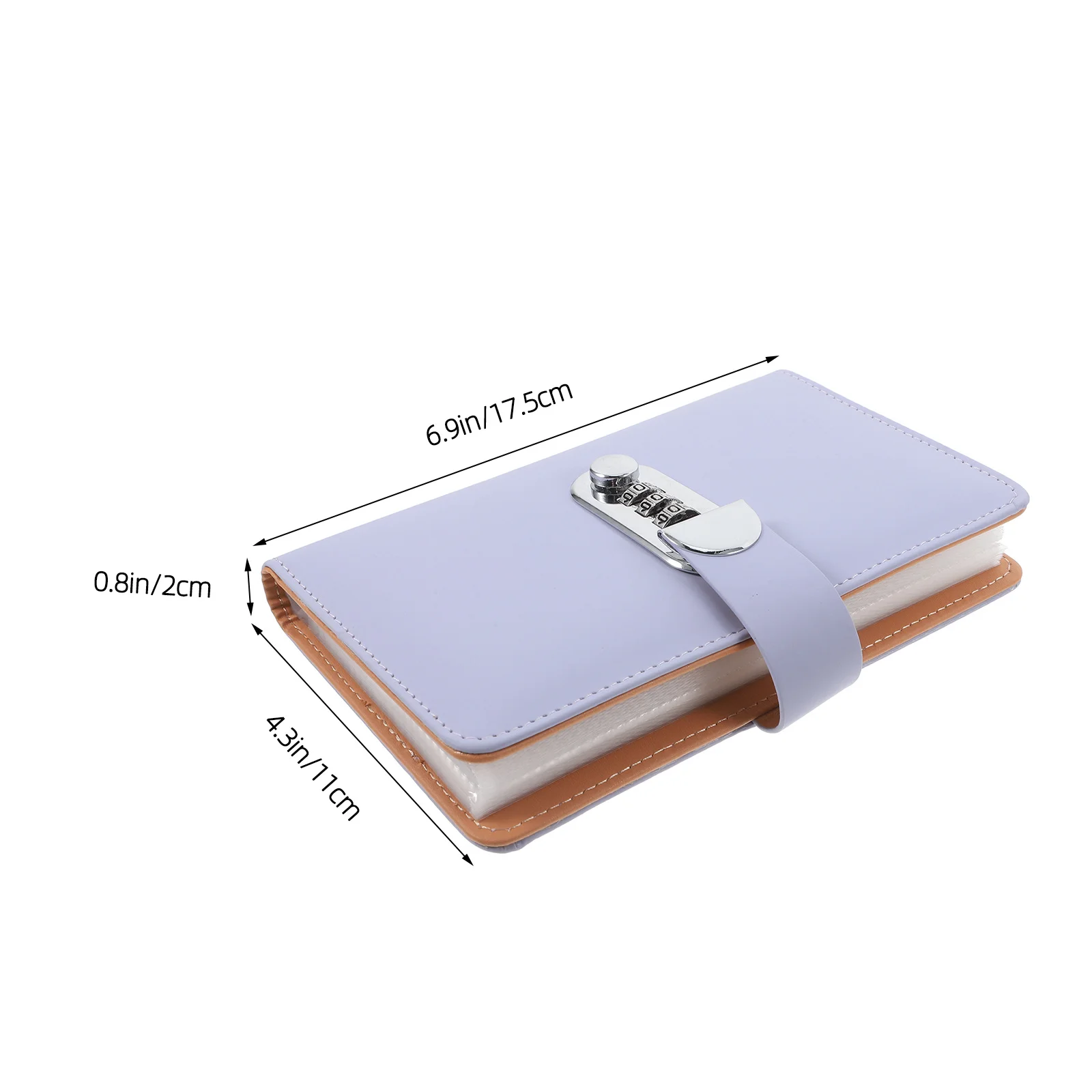 Carpeta de ahorro de efectivo con cerradura, organizador de presupuesto impermeable de gran capacidad, almacenamiento de doble cara para ahorrar dinero