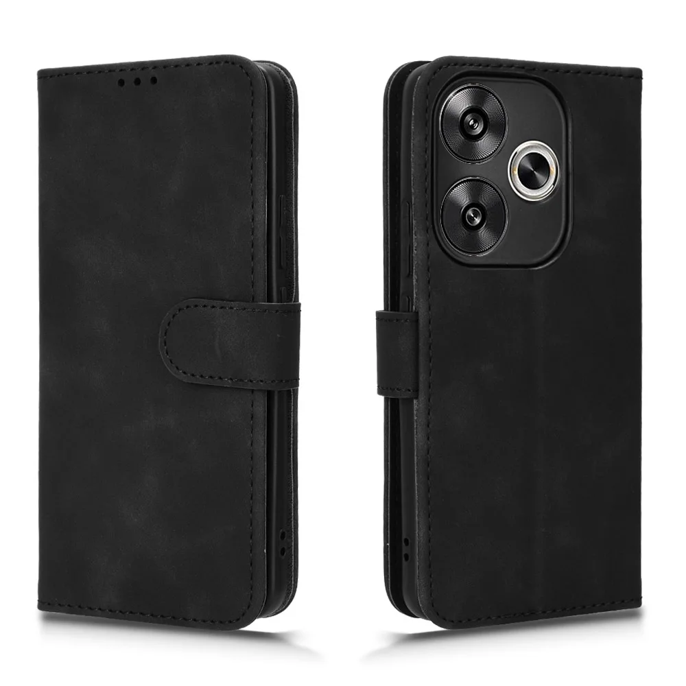 

Magnetic tower buckle Many Card Slot Wallet protective cover For Xiaomi Redmi Turbo 3 Fall prevention premium leather Phone Case