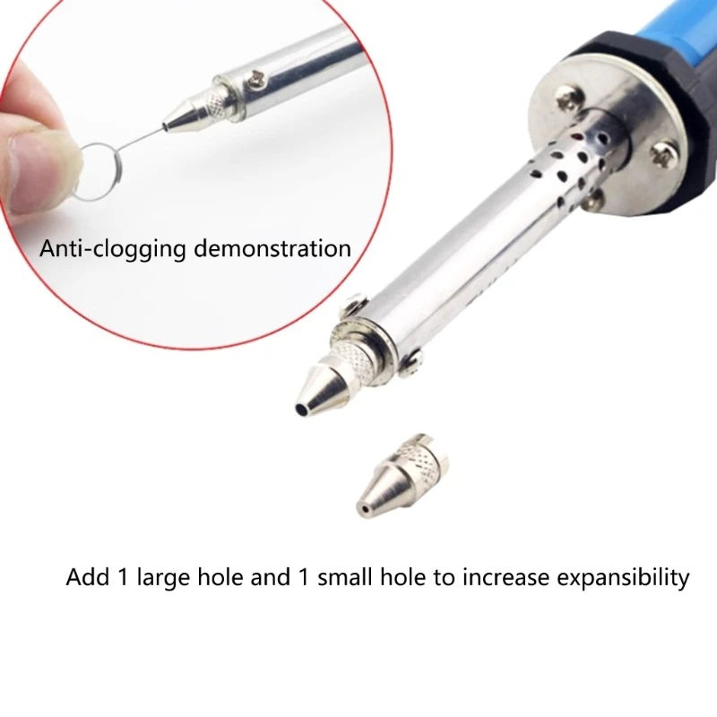 Multifunctional Efficient Electric Tin Suction Iron Pen with Adjustable Temperature Suitable for DIY & Professional Use D2RD