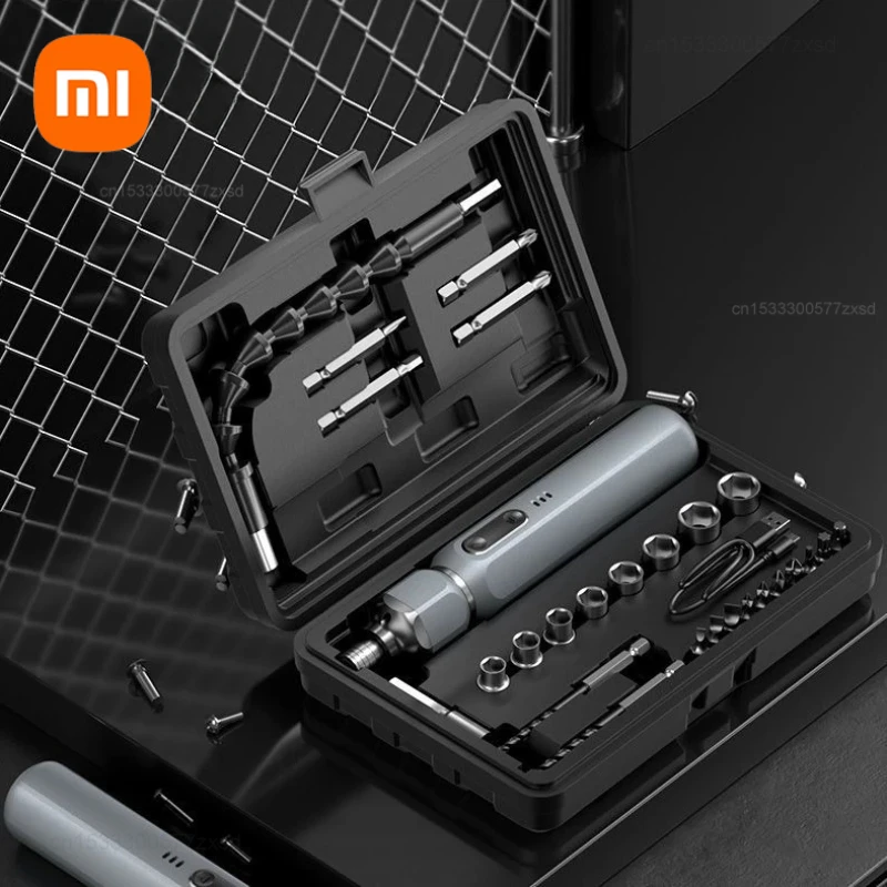 Xiaomi OULAIDE Electric Screwdriver Lithium Battery Rechargeable Multifunction Household Repair Tool Kits Electric Screw Driver