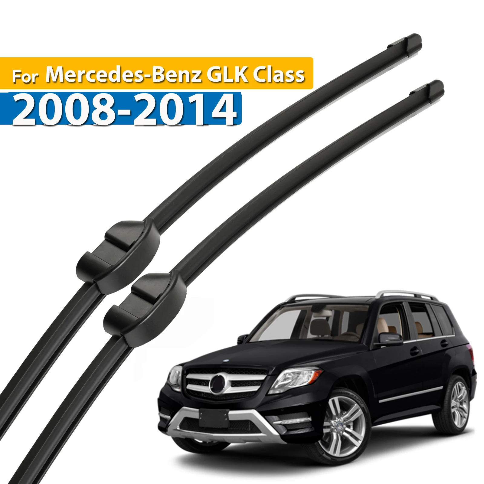 Przednie pióra wycieraczek wycieraczek Erick dla Mercedes-Benz GLK 280 300 350 200 220 320 X204 szyba szyba przednia szyba 22 "+ 19"