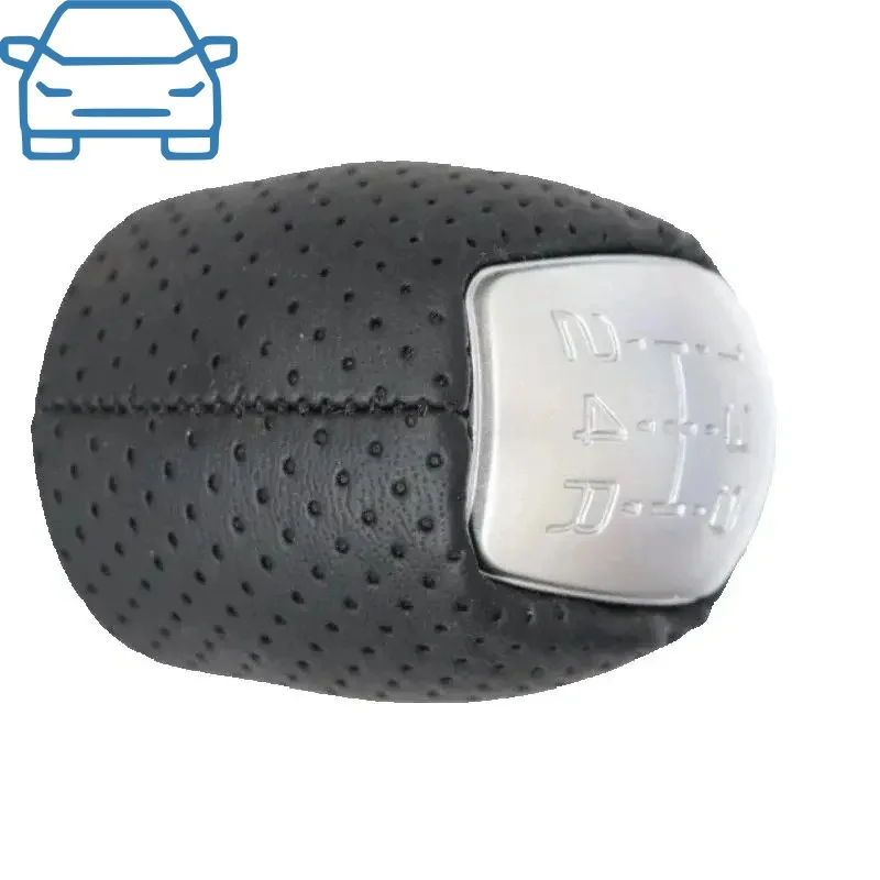 For Leather Wrapped Shift Lever for Iveco DAILY IV V Perforated Ball Head Gear Shift Handball Car Accessory