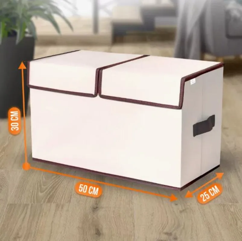 Hot Selling Home Tissue Container Luggage Fabric Flip Decorative Storage Box
