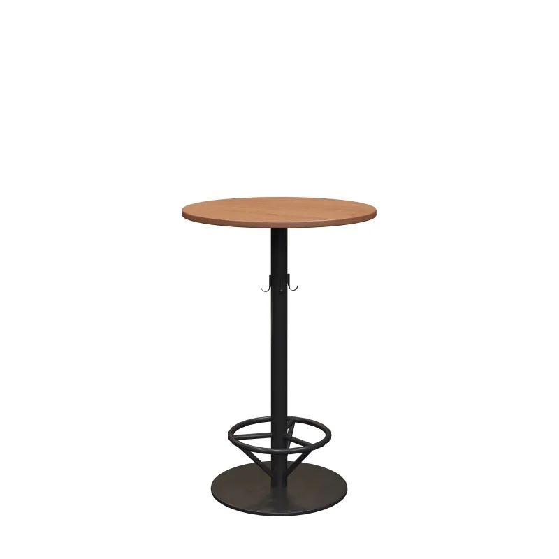 New Design Bar Style Restaurant Bar Table Cocktail Table and Stool Set Eco-friendly Industrial with Chairs Round/ Rectangle Bar