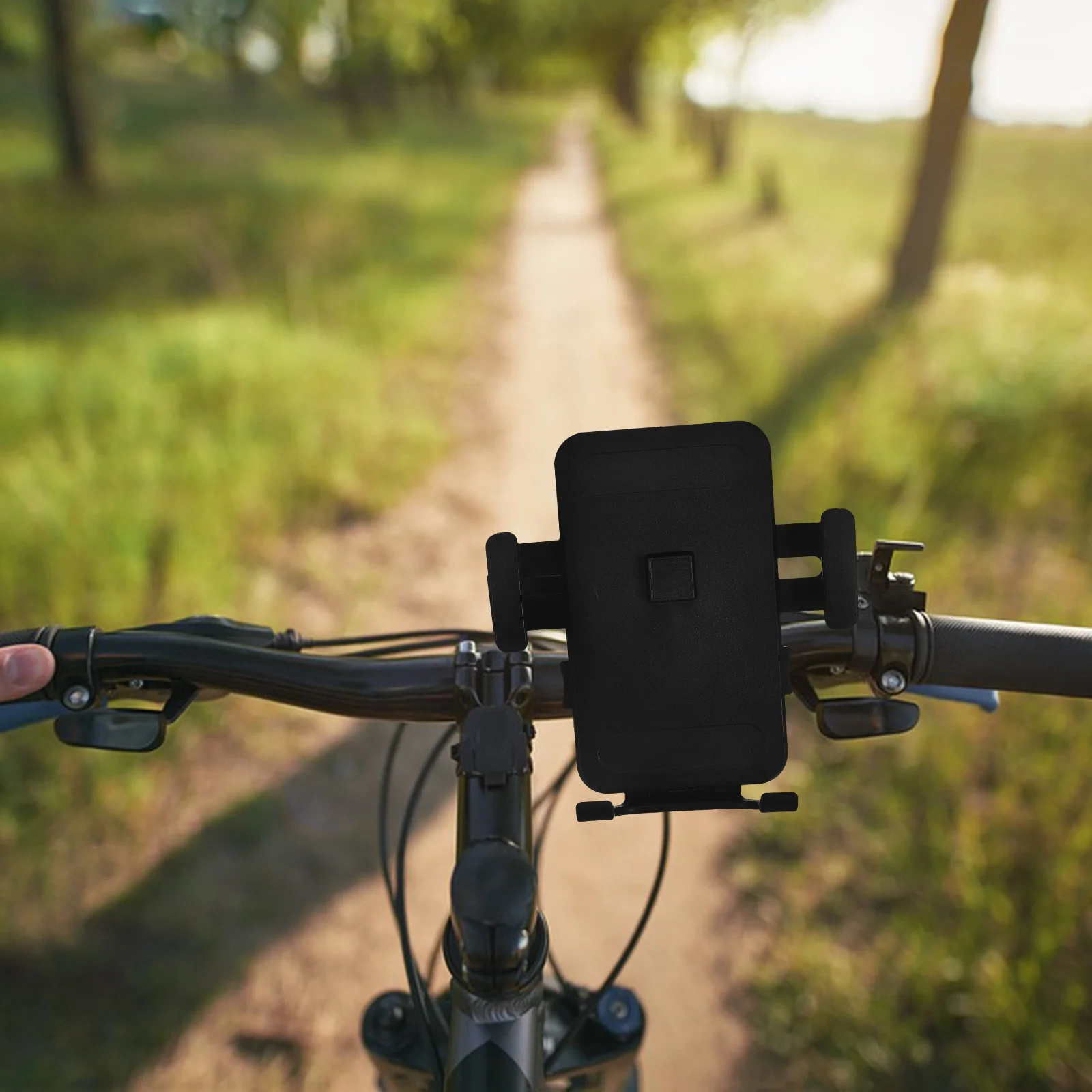 

Multi-Function Phone Holder For Electric Bike Motorcycle Stable Adjustable Angle Abs Material No Tools Required Mount Stand