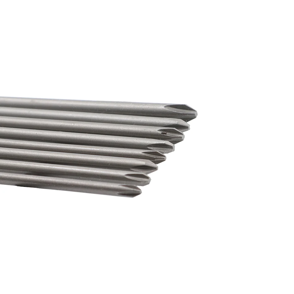 Punta per cacciavite Phillips da 6 pezzi lunga 150mm con punta per cacciavite PH1 PH2 magnetica materiale in acciaio legato S2