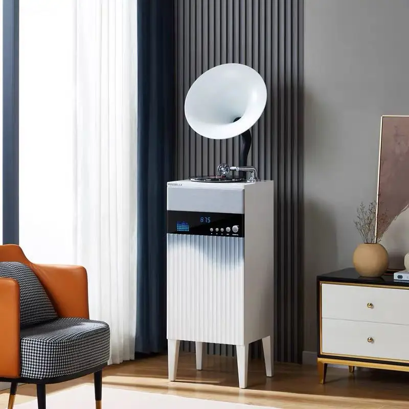 Modern light luxury fashion big speaker phonograph living room ornament home retro record player