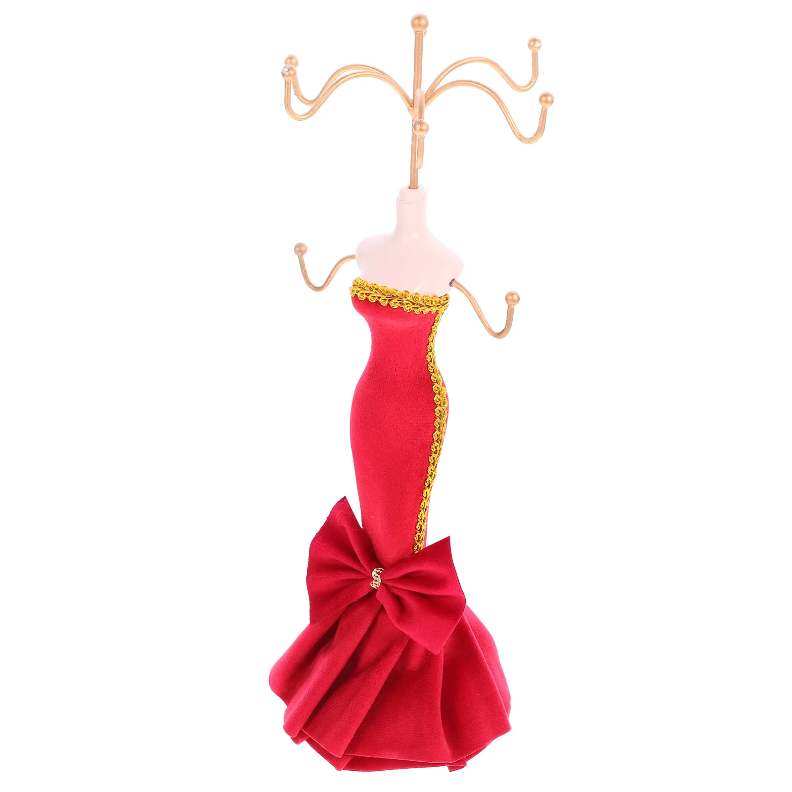 

Jewelry Organizer Stand Necklace Display Earrings for Show Board Rack Hanger Storage