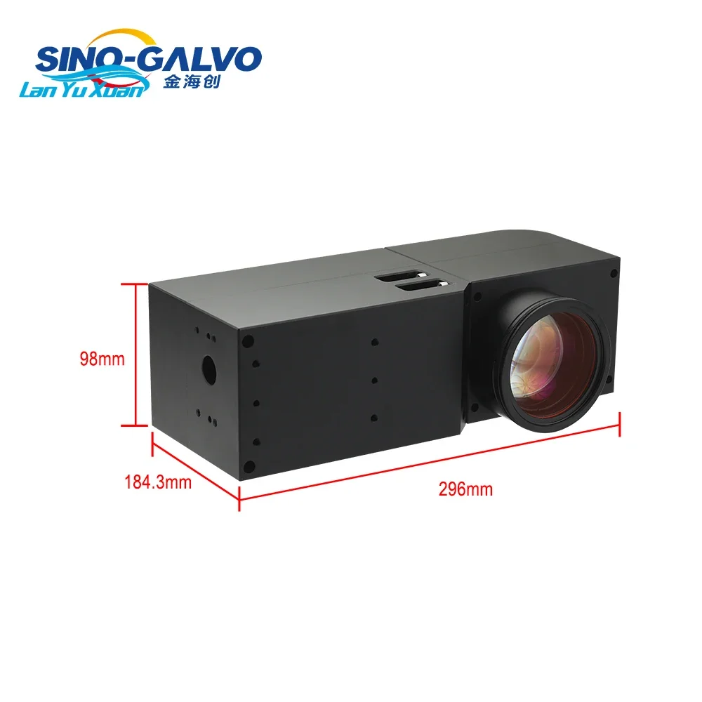 GL2208-3D-100 532nm Fokus Galvanometer untuk Mesin Penandaan Laser Hijau 20W 30W Penghilang Kaca Ukiran Pemotongan