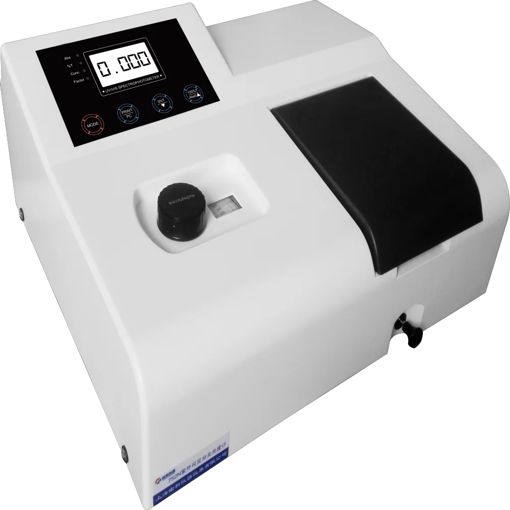 low price 195-1020nm Visible Spectrophotometer Lab Equipment Wavelength Spectrophotometer 4nm Spectral Bandwidth