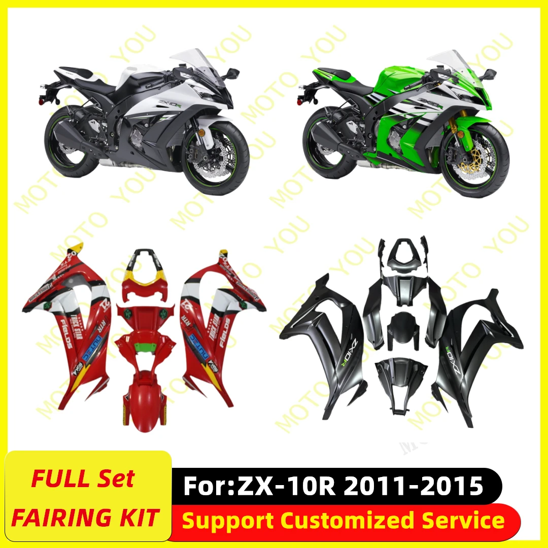 

Fit For Kawasaki ZX-10R ZX10R 2011-2015 2014 Fairing Kit Full Set Motorcycle Fairing Painted Bodywork New ABS Plastic 4Gifts