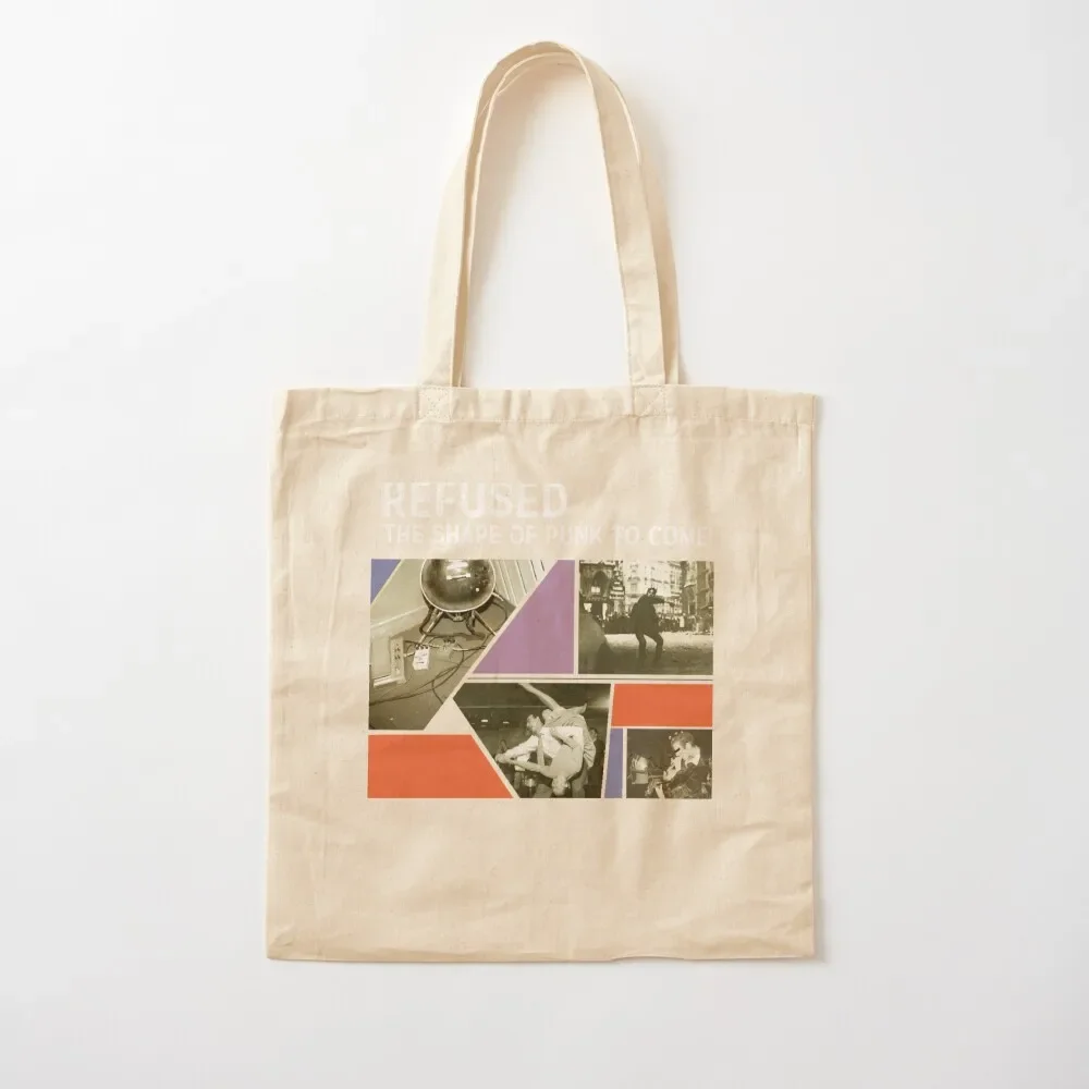 

Refused The Shape of Punk to Come Tote Bag cute pouch bag Canvas bag sac pour femme Canvas stote