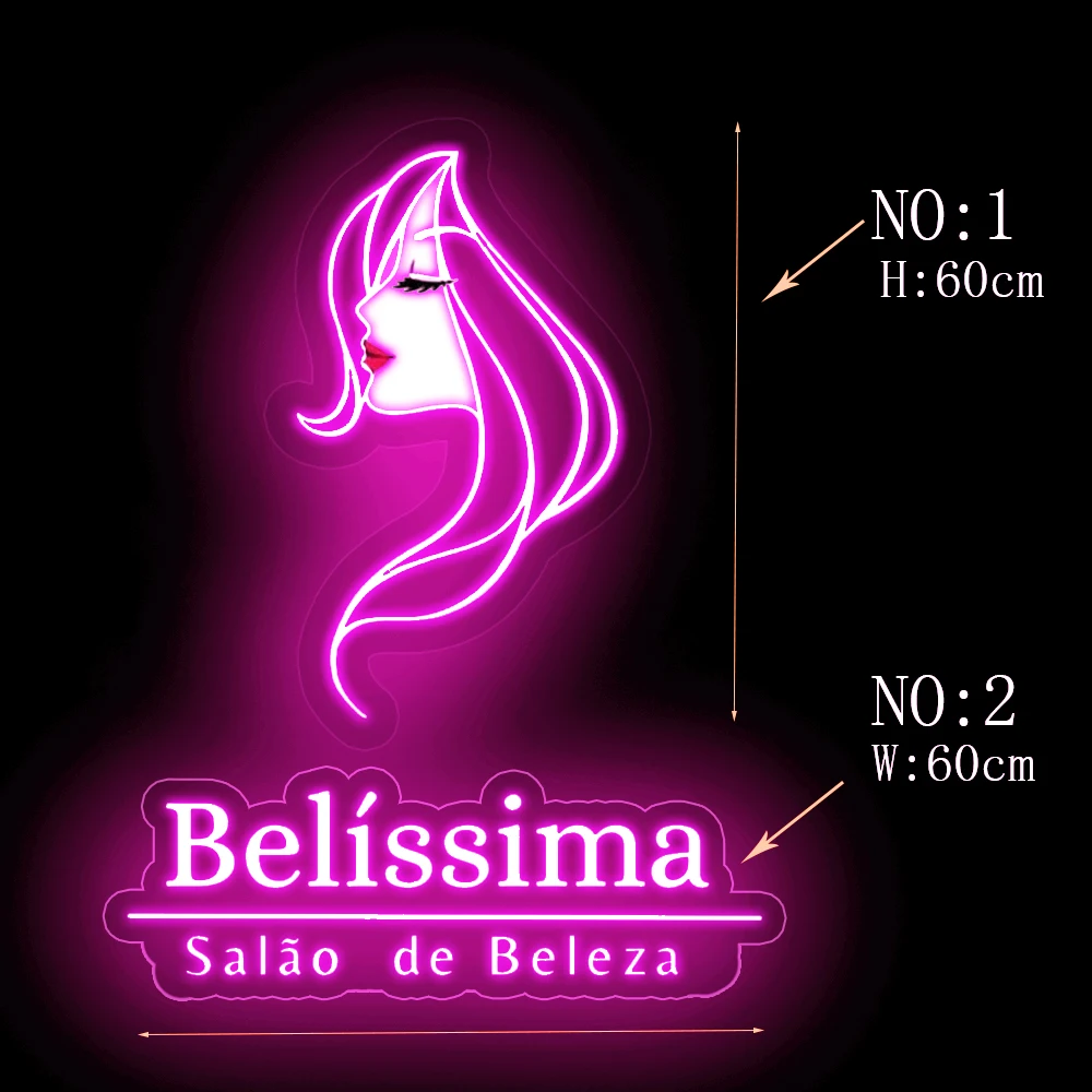 Customized Neon Sign for Home Wedding Birthday Party Décor Personalized Design Neon Light Salon Bar Cafe Shop Open Light Sign