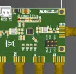 

TC5584 1.4GHz Orthogonal demodulator: High performance IQ mixing module, 30MHz low-noise demodulation