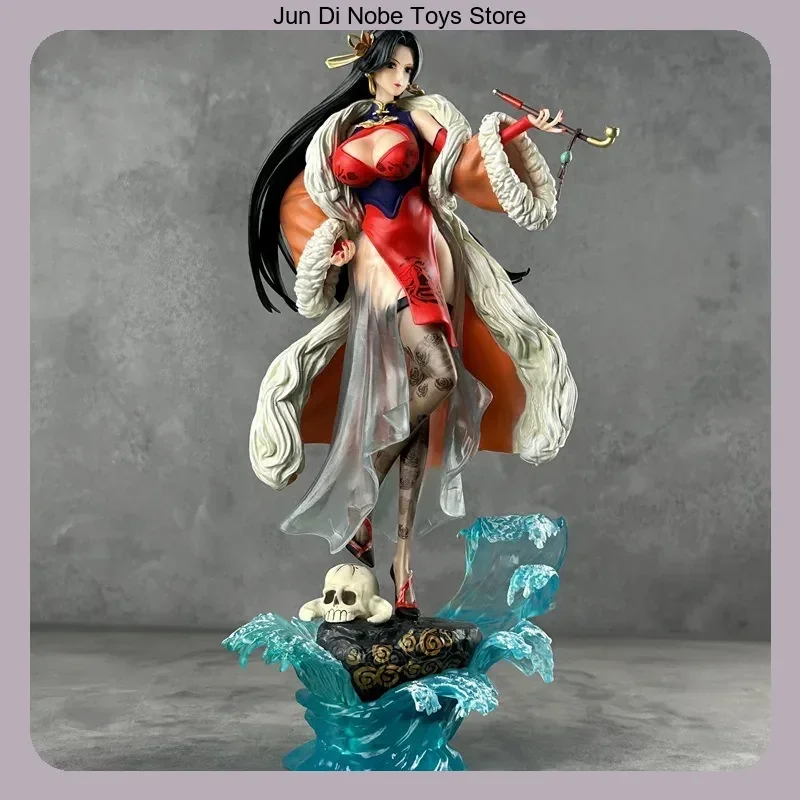 

Boa Hancock One Piece Chinese Style Cheongsam 36cm Anime Girl Figure Statue Model, Collection Desktop Decoration Ornament Toy