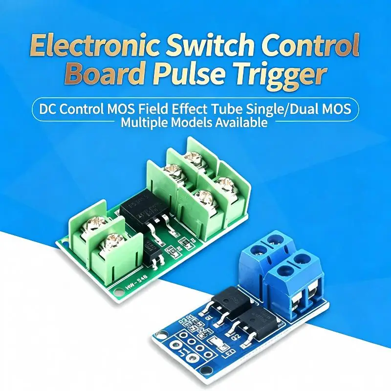 MOSFET Switch Control Board Pulse Trigger DC Control High Efficiency For DIY Industrial Circuit Projects
