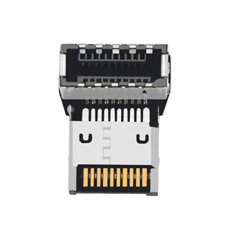  USB3.1 Internal Adapter 90 Degree Turn Optimizes Cable Management