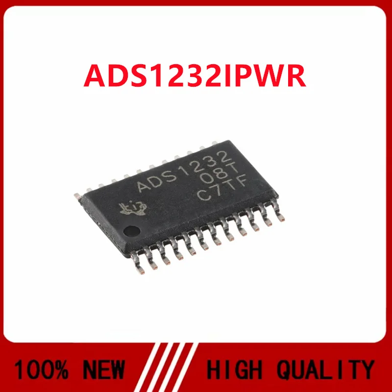 2PCS/LOT ADS1232IPWR ADS1232IPW ADS1232 TSSOP24 Digital-to-analog converter