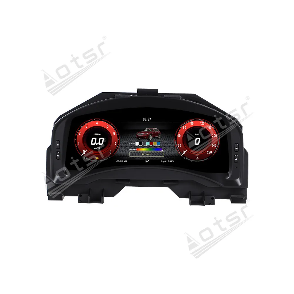 12.3 Inch Digital LCD Instrument Cluster Virtual Cockpit Speedometer For Infiniti FX45 2004 2005 2006 2007 Car Dashboard Panel