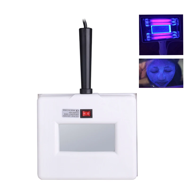 Skin UV Analyzer Wood Lamp Facial Test Beauty Machine Skin Diagnostic Examination Magnifying Device Skin Scanner Analysis Tool
