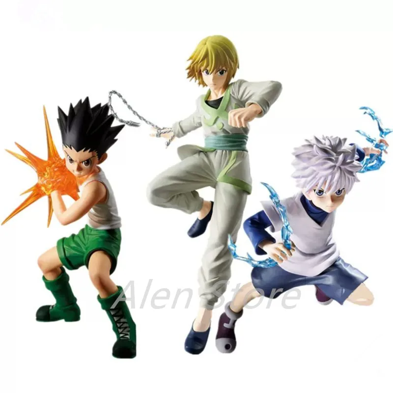 

Hunter X Hunter Gon Freecss Аниме Фигурка - Коллекционная модель игрушки-куклы с помощью Killua Zoldyck и Kurapika для взрослых