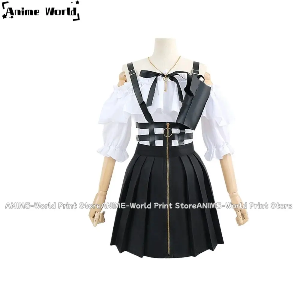 《Custom Size》Unisex Anime Cos Amelia Ame Cosplay Costumes Halloween Uniform Suits