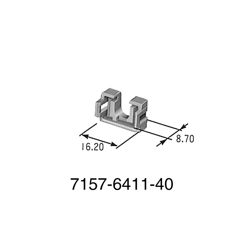 7157-6210-30/7157-6220-30/7157-6240-30/7157-6411-40 Buckle Connector Rear Cover Clip Connector Genuine Product Fitting