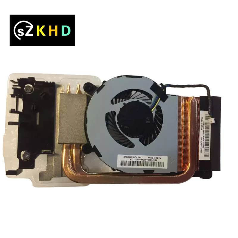 00KT154 New CPU Cooling Fan For ThinkCentre tiny M700 M8600x M900 M6600q M93P Radiator Double Copper Tube 65W CPU Cooler 01EF331