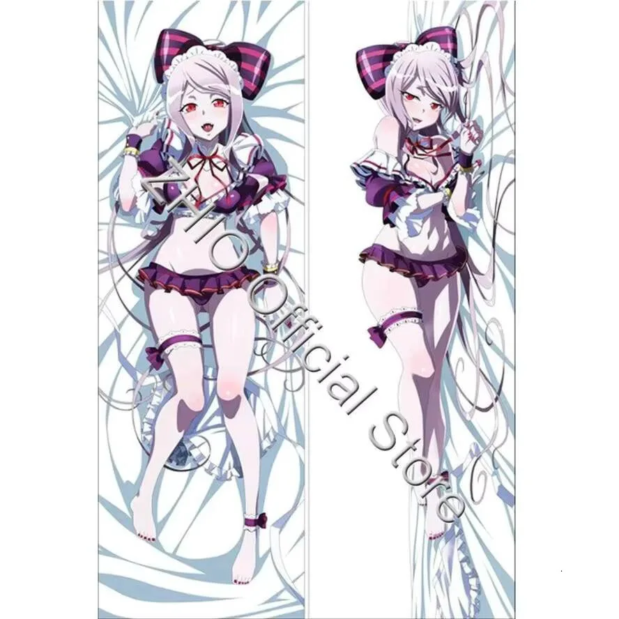 

Shalltear Dakimakura OVERLORD Bloodfallen Waifu 2-сторонняя наволочка для тела Чехол с принтом Подарочная петля Аниме Подушка Декор для кровати