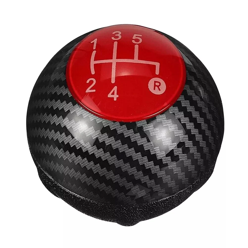 Driving Experience Enhancement 5-Speed Shift Lever Knob Comfortable Grip Easy Installation Enhance Look And Feel
