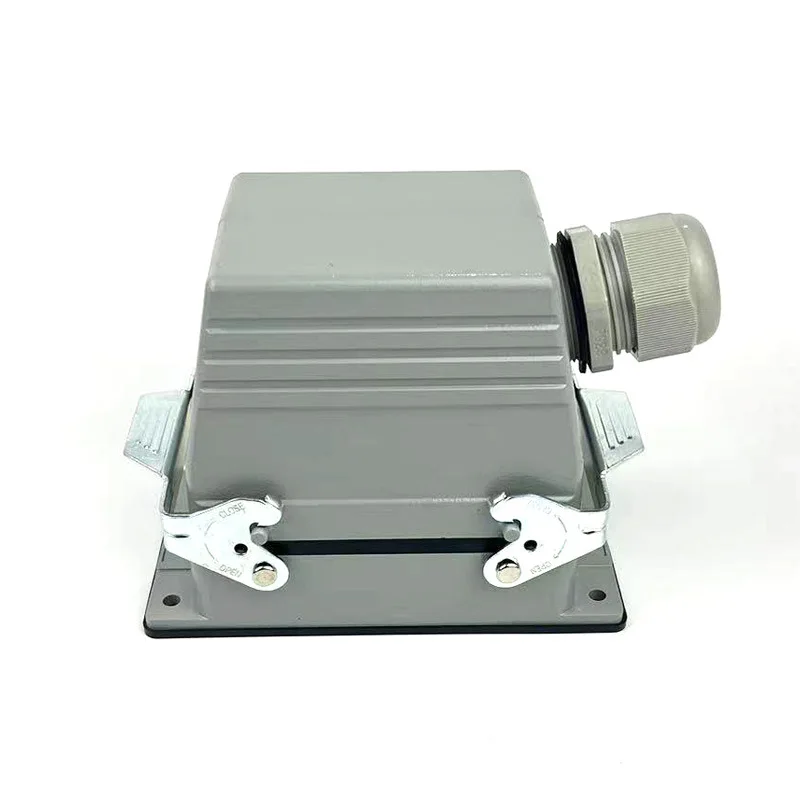 Rectangular Heavy-duty Connector HDC-HE-48-1 Industrial Waterproof Aviation Plug Socket 35A Hot Runner Terminal