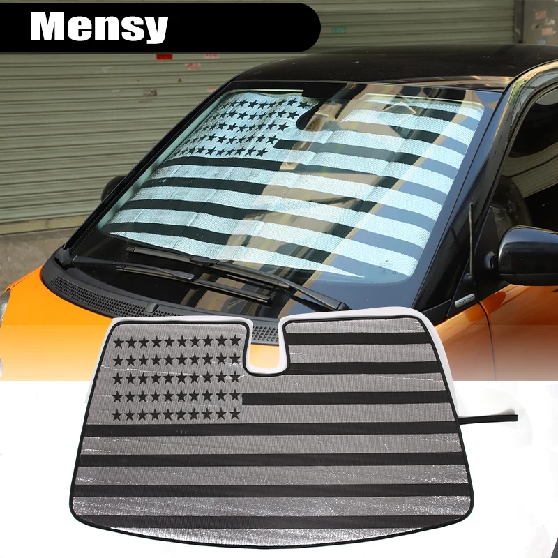 

Car Window Windshield Sunshade UV Protect Reflector Sun Shade For Car Window Covers Sun Visor For Smart 453 Fortwo Forfour 15-21