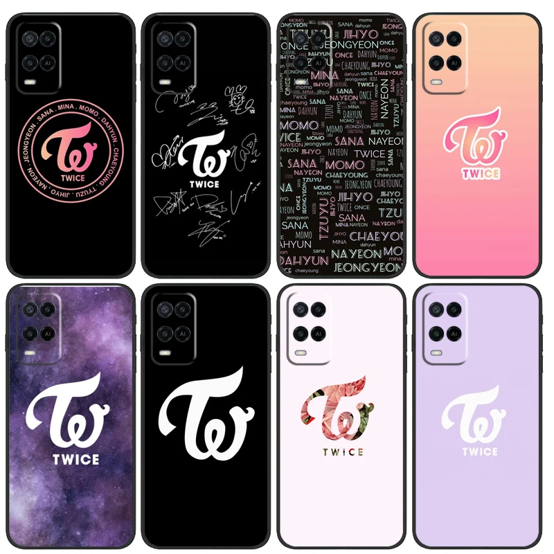 KPOP TWICE LOGO Case For OPPO A57 A58 A77 A78 A98 A18 A54 A74 A94 A17 A15 A52 A72 A5 A9 A53 S A16 A76 A96